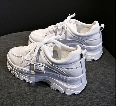 Ifah Korean Woman & Girls Luxury Shoes Sneakers For Women(White , 8)
