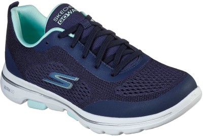 Skechers GO WALK 5 - EXQUISITE Walking Shoes For Women(Navy , 2)