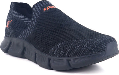 Sparx SM 871 Walking Shoes For Men(Black, Copper , 9)