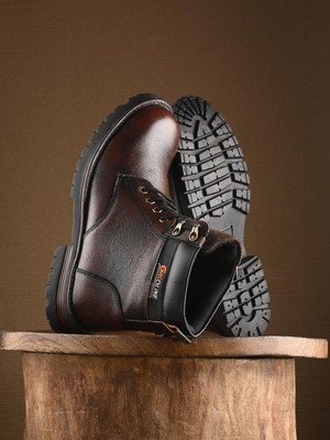 Kuiq Boots For Men(Brown , 8)