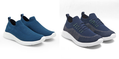 Face Stylish Sports Shoes for Men – Ideal for Running, Gym & Training Sneakers For Men(Blue, Navy , 9)