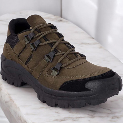 Stravik Stylish Men’s Boots for Everyday Wear Boots For Men(Olive , 9)