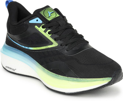 Abros DUNE Athleisure Cultured Round-Toe Shape & Hyperfuse Technology Walking Shoes For Men(Black , 7)