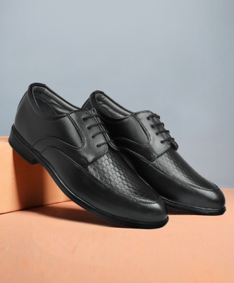 AJANTA Comfort and Elegance,Lace-Up Stylish,Perfect for Formal Wear, Business & Parties Lace Up For Men(Black , 9)