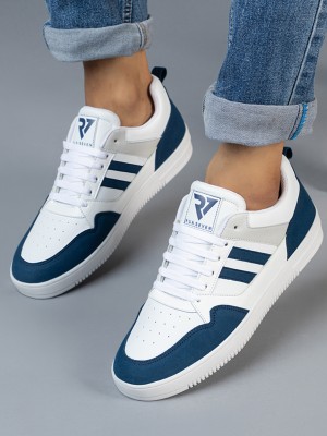 RUN SEVEN Casual Walking Sneakers For Men(Blue, White)