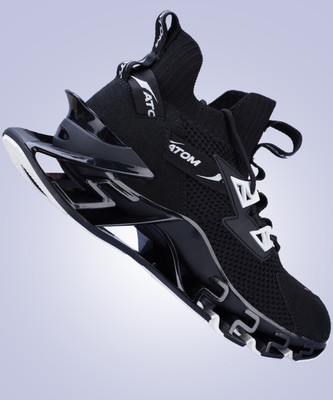 ATOM Spring Edge Alpha 2 Sneakers For Men(Black , 9)