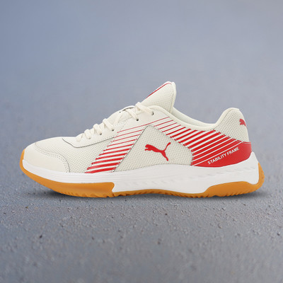 PUMA Badminton Smash Sprint Running Shoes For Men(Red , 10)
