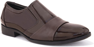 John Karsun Slip On For Men(Brown , 6)