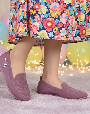 jootiyapa JOOTIYAPA TRENDY CASUAL BELLIES FOR WOMEN AND GIRLS Bellies For Women(Purple , 6)