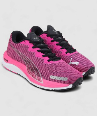 PUMA Velocity Nitro 2 Running Shoes For Women(Pink , 5)