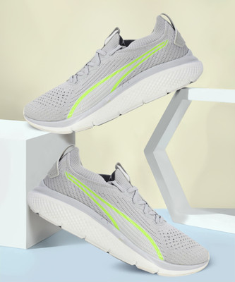 PUMA PUMA Softride Pro EchoMove Knit Sports Men Grey Running Shoes For Men(Grey , 11)