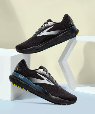 BROOKS GHOST 16 Running Shoes For Men(Black , 10.5)
