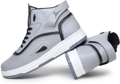 Zixer Platform Chunky Dancing Shoe/Exclusive Funky Dancing Shoe for Boys/Zumba Dancing Dancing Shoes For Men(Grey , 8)