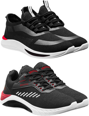 BRUTON Sneakers For Men(Black , 9)
