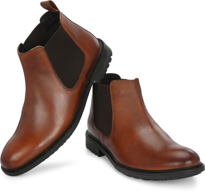 frento FRENTO CHELSEA BOOT FOR MAN Boots For Men(Tan)