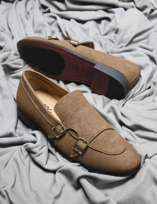 Wave Walker WW-AXIS Loafers For Men(Tan , 8)