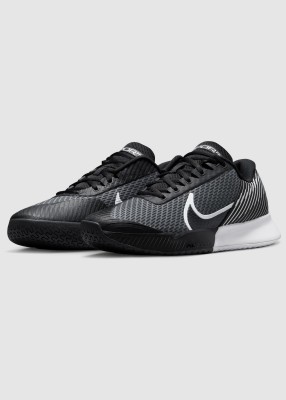 NIKE Court Air Zoom Vapor Pro 2 Tennis Shoes For Men(Black , 7)