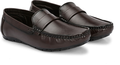 VEESHOE VEESHOE Loafers For Men(Brown , 10)