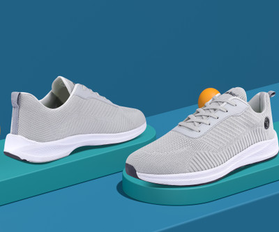 bacca bucci PROJECT PLUS Running/Walking/Training Shoes Developed for Broad & Large Foot Training & Gym Shoes For Men(Grey , 14)
