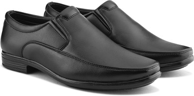 PROVOGUE Slip On Shoes Party Wear For Men(Black , 7)