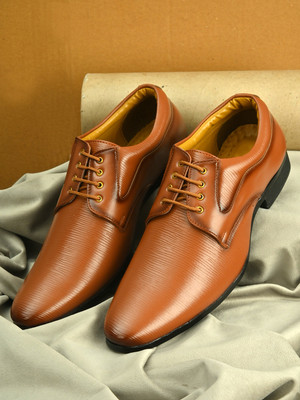 PROVOGUE Lace Up For Men(Tan , 10)