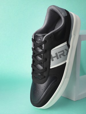 HRX by Hrithik Roshan Rerooted Classics Sneakers For Men(Black)
