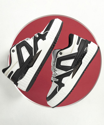 RED TAPE Casual Sneaker Shoes for Men | Soft Cushioned Insole, Slip-Resistance Sneakers For Men(Black, White , 8)