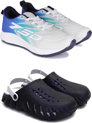 Pennen Men's Lightweight Running Shoes,Stylish Casual Shoes for Gym & Walking(Pack of2) Casuals For Men(Multicolor , 9)