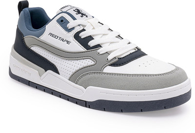 RED TAPE Shoes for Men Sneakers | Lifestyle Casual Shoes for Men | Sports Shoes Sneakers For Men(White, Blue , 7)