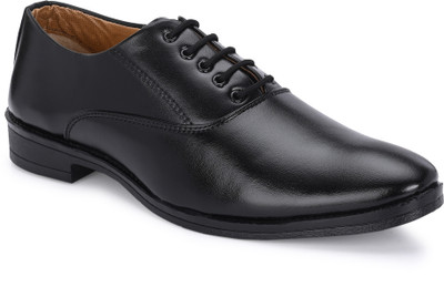 KATENIA Formal shoes for Men's Lace Up For Men(Black , 8)