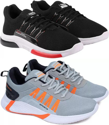 ELASA TY-RUNFREE BLACK_GREY HERO Outdoors For Men(Black , 6)