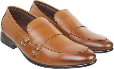 METRO Slip On For Men(Tan , 9)