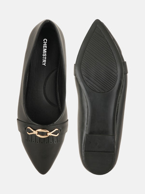 CHEMISTRY Bellies For Women(Black , 6)