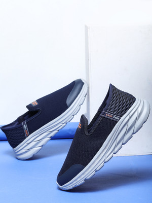 Abros EASY-ON Walking Shoes For Men(Navy , 8)