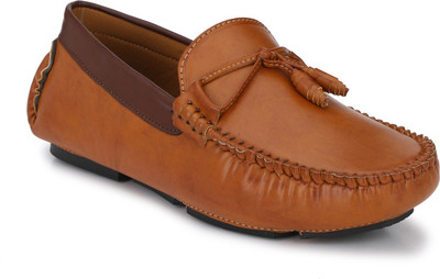 John Karsun Loafers For Men(Tan , 9)