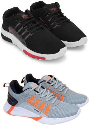 ELASA TY-RUNFREE BLACK NN_GREYY HERO Outdoors For Men(Black , 7)