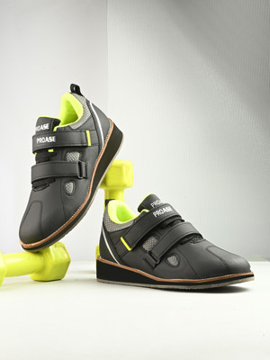 Proase Weightlifting Powerlifting Shoes For Men Training & Gym Shoes For Men(Black , 6)