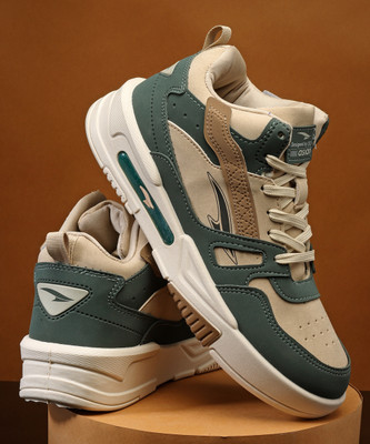 asian Casual Sneakers Shoes For Men Mexico-11 Sneakers For Men(Green , 9)