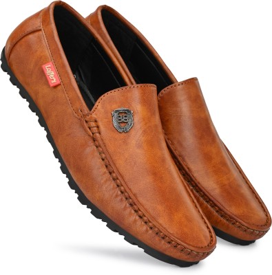 LEEPEETER Loafers For Men(Tan , 11)