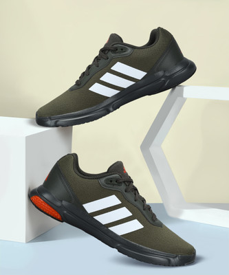 ADIDAS TRACK-GAIT Running Shoes For Men(Green , 9)