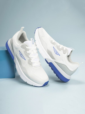 RED TAPE Athleisure Shoes for Men | Cultured Round-Toe Shape & Cushioning Technology Walking Shoes For Men(White, Blue , 10)