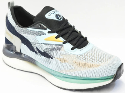 CLYMB Running Shoes For Men(Green , 9)