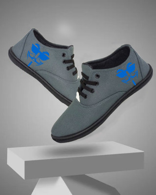 KANEGGYE CASUALS FOR MEN & KIDS Casuals For Men(Grey, Blue , 7)