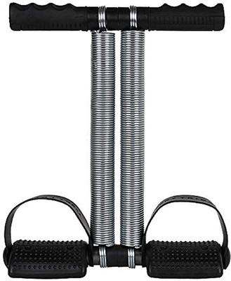 LIVOX Steel Double Spring Tummy Trimmer Body Fat Burning Toner Machine Ab Exerciser(Black)