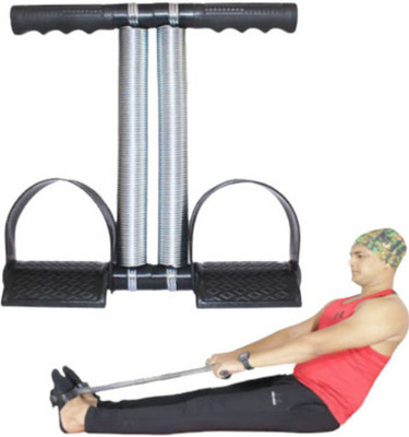 LIVOX Tummy Trimmer with Double Spring for Burn Calories & Tone Muscles Ab Exerciser(Black)
