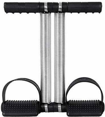 Mannu Creations Double Spring Tummy Trimmer -Abs Exerciser-Body Toner-Fat Buster Ab Exerciser(Black, Silver)