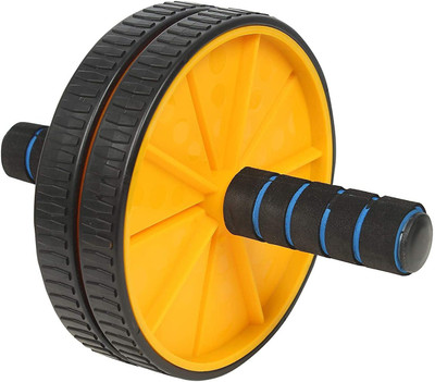 KBCCRAZY S D Sports Ab roller black with multicolor (pack of 1) Ab Exerciser(Black)