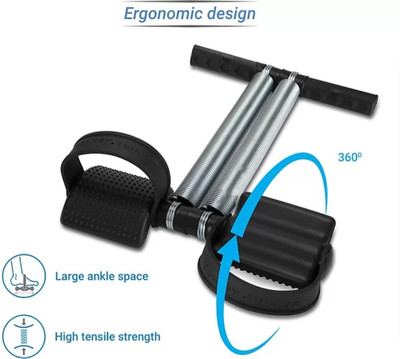 KBCCRAZY Double Spring Tummy Trimmer FREE={ SWEAT BELT } Fitness Equipment. Ab Exerciser(Multicolor)