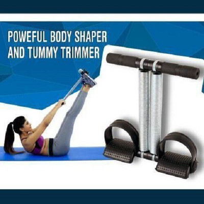 BKCFREEZE Affective Tummy Trimmer with Double Spring Burn Calories Ab Exerciser Ab Exerciser(Black)
