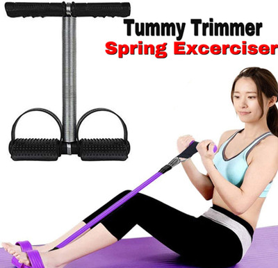 BQH Spring Tummy Trimmer For Fat Burning & Weight loss Exercises Ab Exerciser(Black) Ab Exerciser(Black)